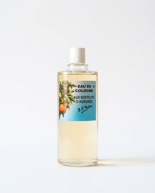 Flacon d'eau de Cologne Agrumes Sous le Parasol