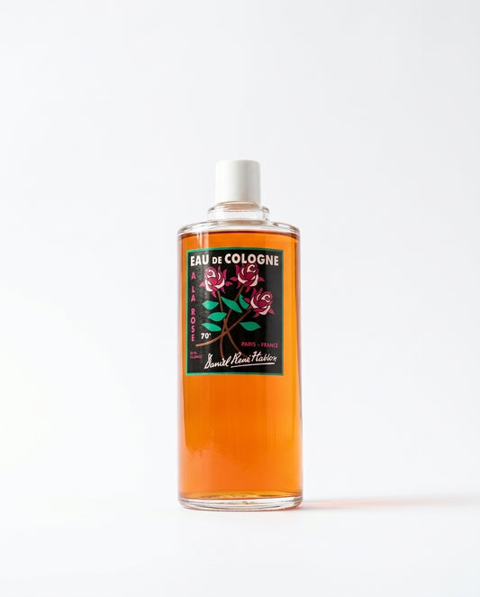 Flacon d'eau de Cologne Rose Sous le Parasol